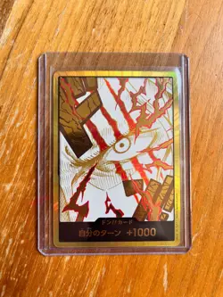 DON!! Card (Shanks) (Gold) Premium Booster -The Best- Vol. 2 Foil - Japanese - Image 2