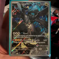 Pokemon Center N's Zekrom 031 Black Star Promo Card I PC STAMPED I Sealed - Image 4