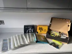 Large Job Lot of Pokemon TCG Cards Including Ultra Rare Pikachu - Image 1