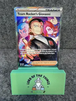 Pokemon~TCG Team Rocket's Giovanni Destined Rivals Card 238/182 SIR - Image 1