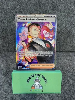 Pokemon~TCG Team Rocket's Giovanni Destined Rivals Card 238/182 SIR - Image 1