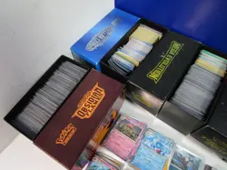 3400 POKEMON trading card job lot bundle set PIKACHU TGC tin box SHINY HOLO - Image 2