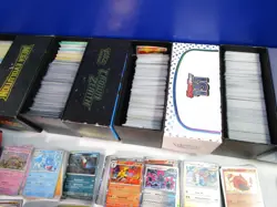 3400 POKEMON trading card job lot bundle set PIKACHU TGC tin box SHINY HOLO - Image 3