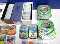 3400 POKEMON trading card job lot bundle set PIKACHU TGC tin box SHINY HOLO - Image 4