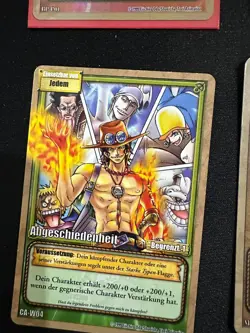One piece card game collection 1999 bandai oldschool one peace tcg german - Image 5