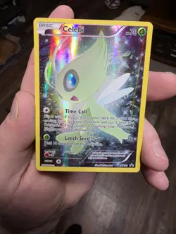 Celebi XY111 Black Star Promo Holo Pokemon TCG Legendary Card - Image 1