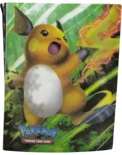 Pokemon Trading Card Game Card File Album Collectable Pikachu Cover 240 Cards - Image 1
