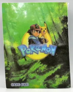 Pokemon Trading Card Game Card File Album Collectable Pikachu Cover 240 Cards - Image 2