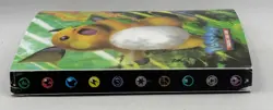 Pokemon Trading Card Game Card File Album Collectable Pikachu Cover 240 Cards - Image 3