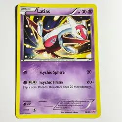 Latias 14/30 Common Regular Card XY Trainer Kit: Latias & Latios Pokemon TCG LP - Image 1