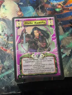 L5R Legend of the Five Rings Otaku Kamoko Set Cards - Image 5