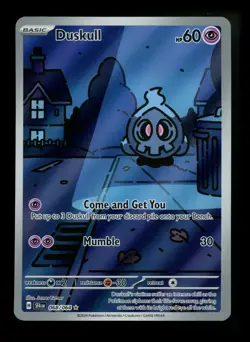 Duskull 068/064 Shrouded Fable 2024 IR Holo Rare Pokemon Card TCG - Image 1