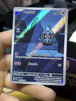 Duskull 068/064 Shrouded Fable 2024 IR Holo Rare Pokemon Card TCG - Image 3