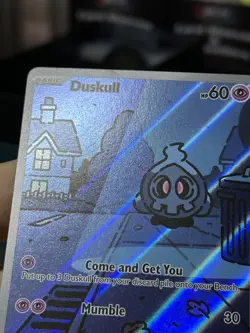 Duskull 068/064 Shrouded Fable 2024 IR Holo Rare Pokemon Card TCG - Image 4