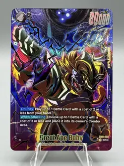 Great Ape Baby (1st Anniversary Set) - Fusion World Promotion Cards and Packs - Image 1