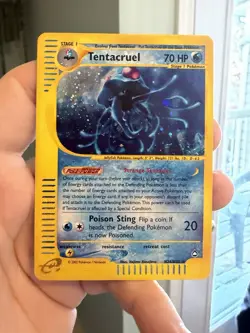 Tentacruel - H26/H32 - Pokemon TCG Aquapolis Holo Rare Card LP - Image 1