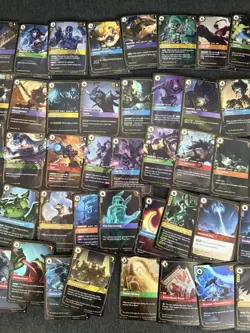 League of Legends Riftbound TCG Card Lot of 50 Rare Foil Holo Cards English NM - Image 3