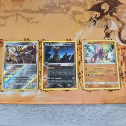 Pokemon Solgaleo 87/145 Dark Houndoom 37/109 Gigalith 71/149 (HP Lot of 3 cards) - Image 1
