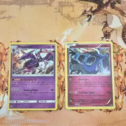 Pokemon Naganadel 108/214 Xerneas 81/114 (Lot of 2 MP cards) - Image 1