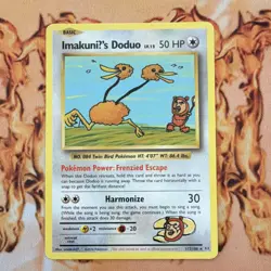 Pokemon ImakuniU's Doduo Evolutions 112/108 Secret Rare English Card NM - Image 1