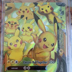 Pokemon Pikachu V-Union SWSH Promo Holo Card SWSH142 English - Image 1
