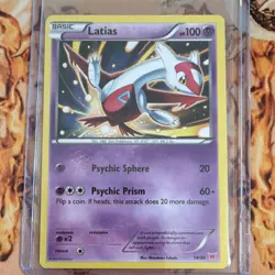 Pokemon Latias XY Trainer Kit 14/30 English Card - Image 1