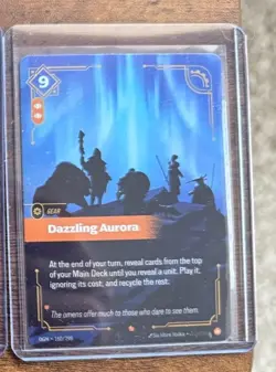Riftbound: Origins Dazzling Aurora Epic Foil Card OGN-160 - Image 1