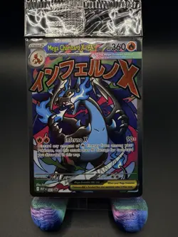 Pokemon Mega Evolution EX Mega Charizard X Pack Collectible Card Game - Image 1