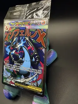 Pokemon Mega Evolution EX Mega Charizard X Pack Collectible Card Game - Image 3