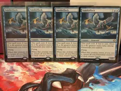 SUNDERFLOCK X4 Lorwyn Eclipsed ECL Magic MTG MINT CARD - Image 1
