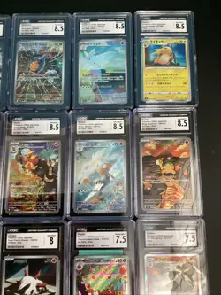 Pokemon Graded Card Lot Of 18 CGC 7.5 To 9 - Image 3