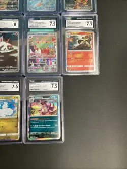 Pokemon Graded Card Lot Of 18 CGC 7.5 To 9 - Image 5