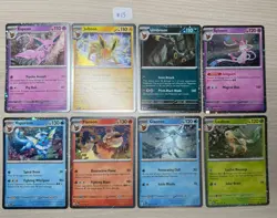 Pokemon Prismatic Evolutions Costco Cosmo Promo Cards (8 Cards Total) - #05 - Image 1