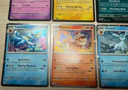 Pokemon Prismatic Evolutions Costco Cosmo Promo Cards (8 Cards Total) - #05 - Image 3