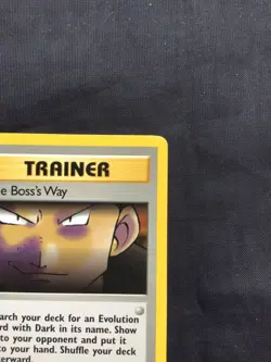 Pokemon Cards: Team Rocket 1st Edition Uncommon: The Boss's Way 73/82 - Image 3