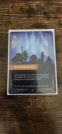 Riftbound: Origins Dazzling Aurora Epic Foil Card OGN-160 - Image 1