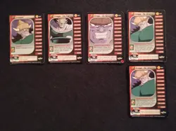 Vinegar 1-4 DBZ CCG Dragon Ball Z Card Game *Limited Included* - Image 1