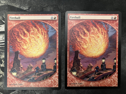 Fireball Magic Player Rewards Textless Promo Regular x2 - Image 1