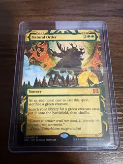 x1 Natural Order STA MTG 54 SHOWCASE BORDERLESS MYTHIC M/NM 1x - Image 1