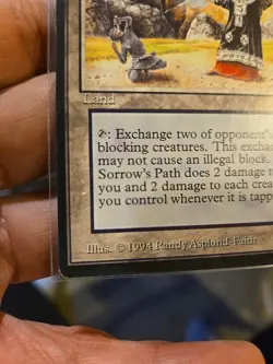 MTG Sorrow’s Path (The Dark ) Never Played - Image 5