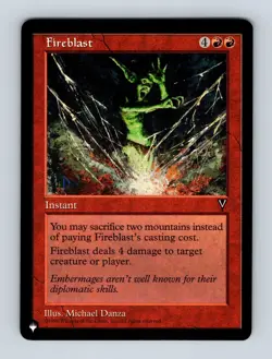 Fireblast The List Reprints Non-Foil MTG NM - Image 1