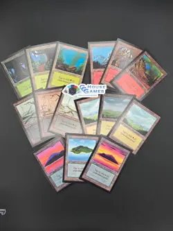 Collector's Edition Basic Land Set of 15 all versions NM/Mint *CCGHouse* #WM - Image 1