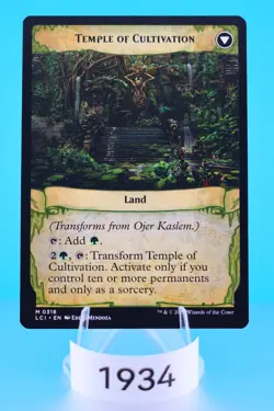 MTG Ojer Kaslem, Deepest Growth (Showcase) The Lost Caverns of Ixalan Regular - Image 2