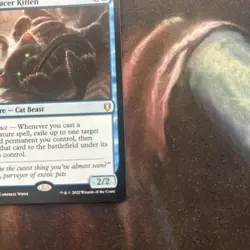 Displacer Kitten Commander Legends: Battle for Baldur's Gate CLB 063 MTG Magic - Image 4