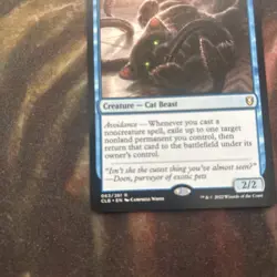 Displacer Kitten Commander Legends: Battle for Baldur's Gate CLB 063 MTG Magic - Image 5