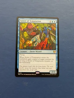 MTG Sower of Temptation: Wilds of Eldraine Commander #111 – NM+ - Image 1