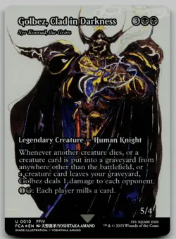 Golbez, Clad in Darkness - Syr Konrad, the Grim (Showcase) U FINAL FANTASY: Thro - Image 1