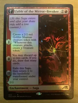 Fable of the Mirror-Breaker Kamigawa: Neon Dynasty Foil - Image 1
