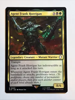 Agent Frank Horrigan, English MTG Fallout - Magic The Gathering - Image 1