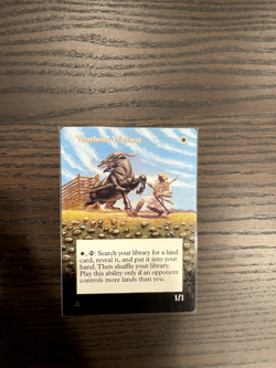 Weathered Wayfarer (Extended Altered Art, Acrylic Paint) - Image 1